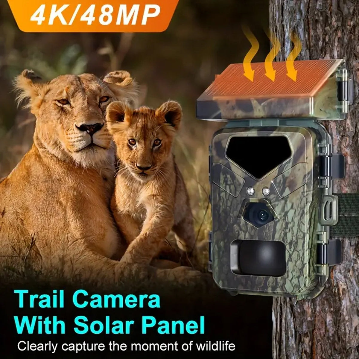 SolCamark Solar Powered Trail Camera