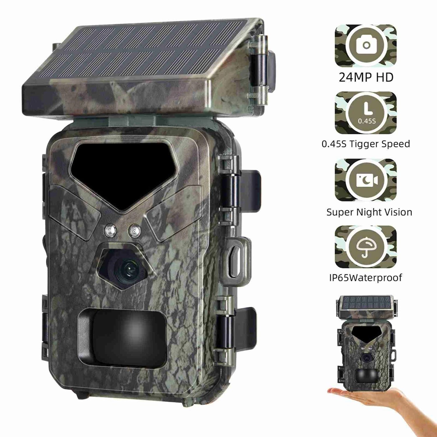 SolCamark Solar Powered Trail Camera
