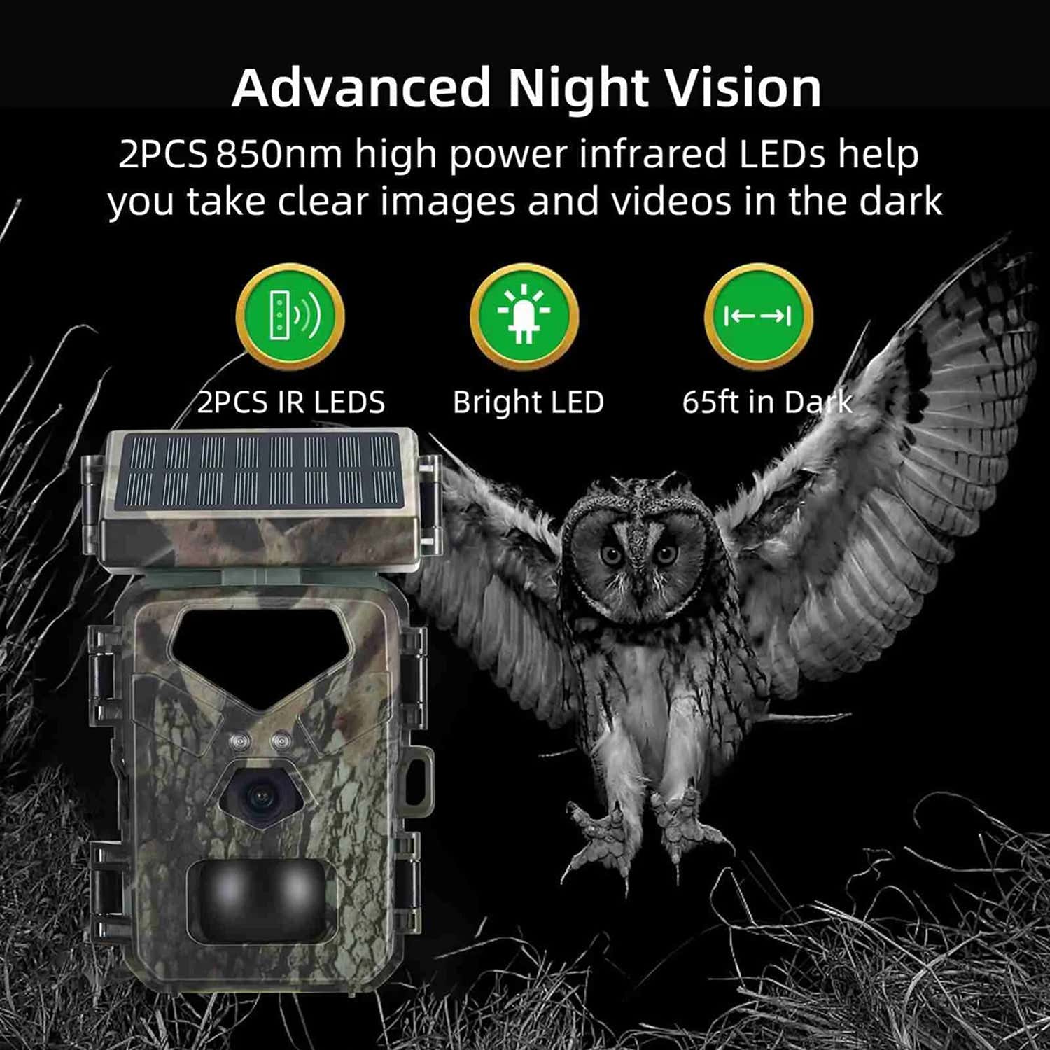 SolCamark Solar Powered Trail Camera