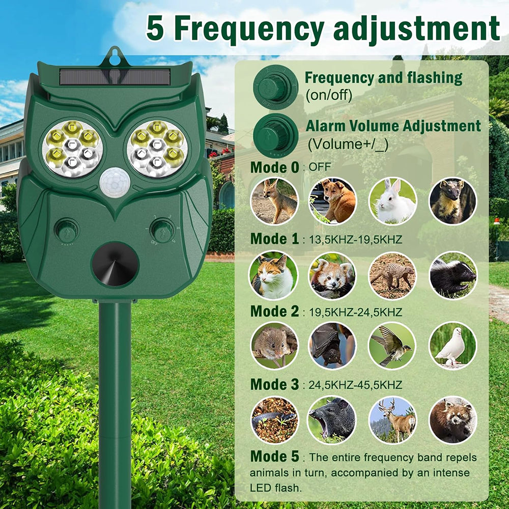 SonicHerd Rabbit Deterrent For Yard