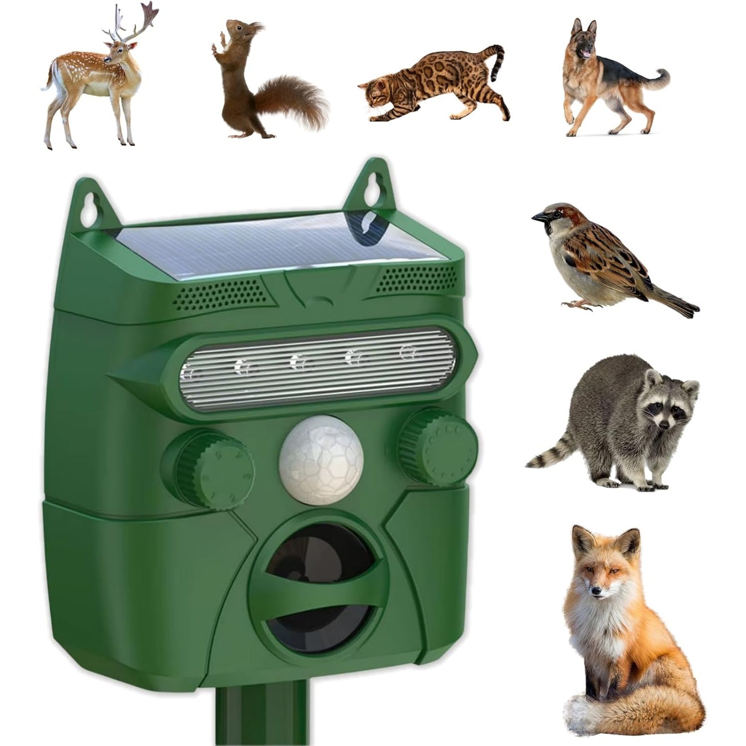 SonikVex Solar Powered Ultrasonic Deer Repeller