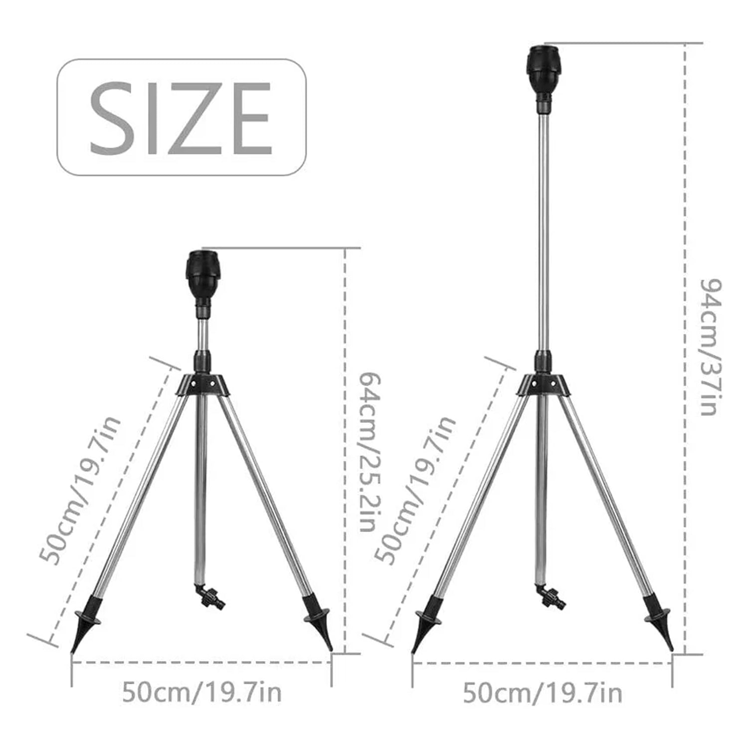 Spaymox Tripod Sprinkler For Large Lawn