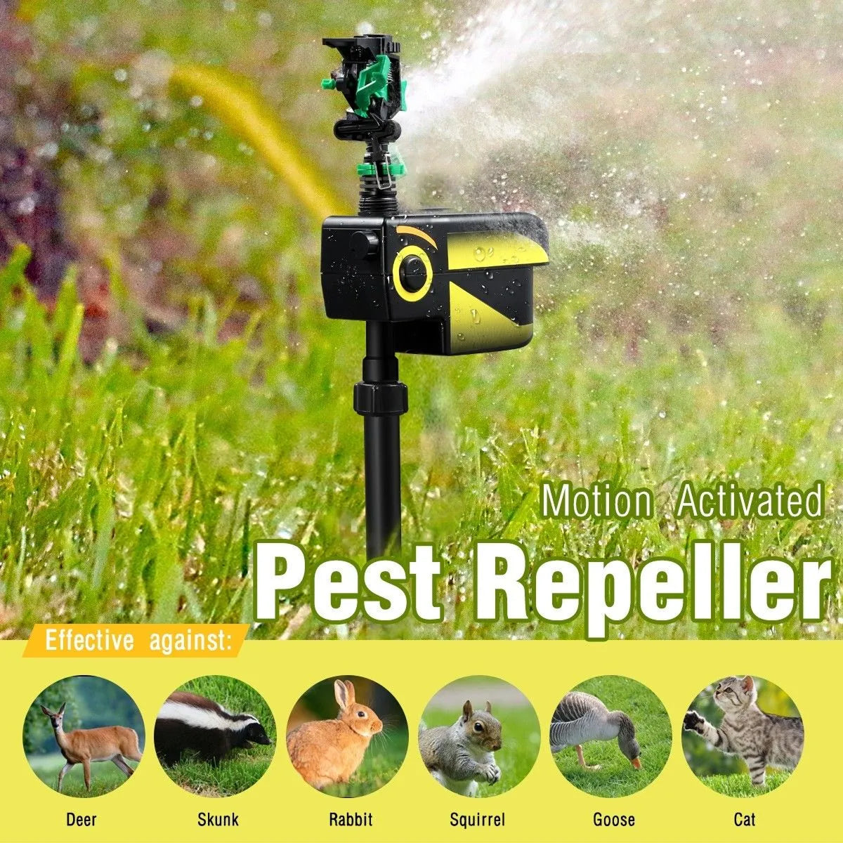 Sprixcle Motion Activated Sprinkler For Deer