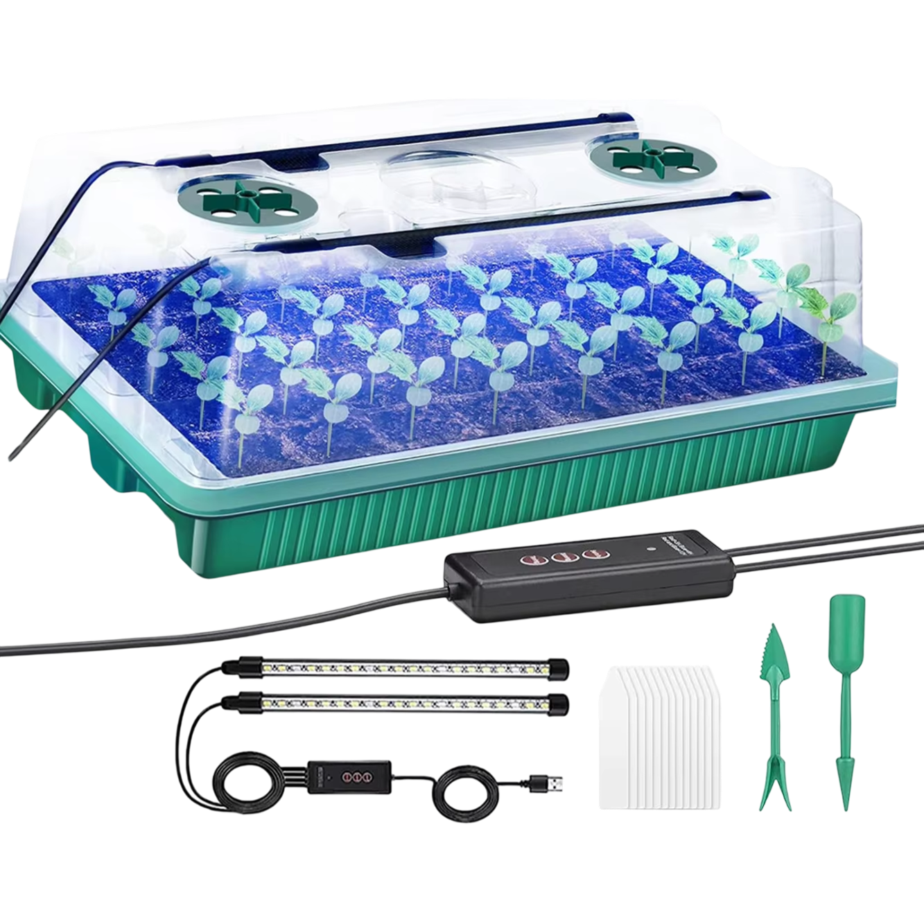 Sprotiex Seed Starter Tray with Grow Light