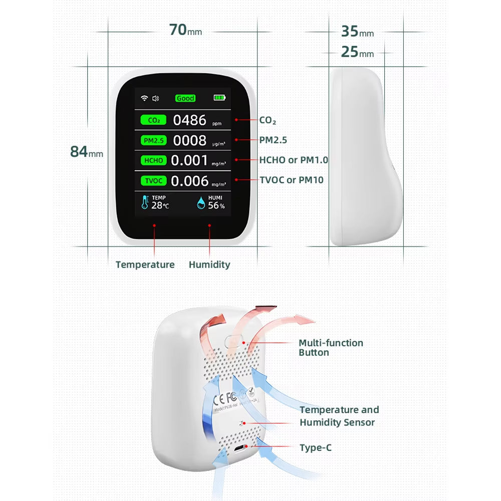 VeniAirs Air Quality Monitor