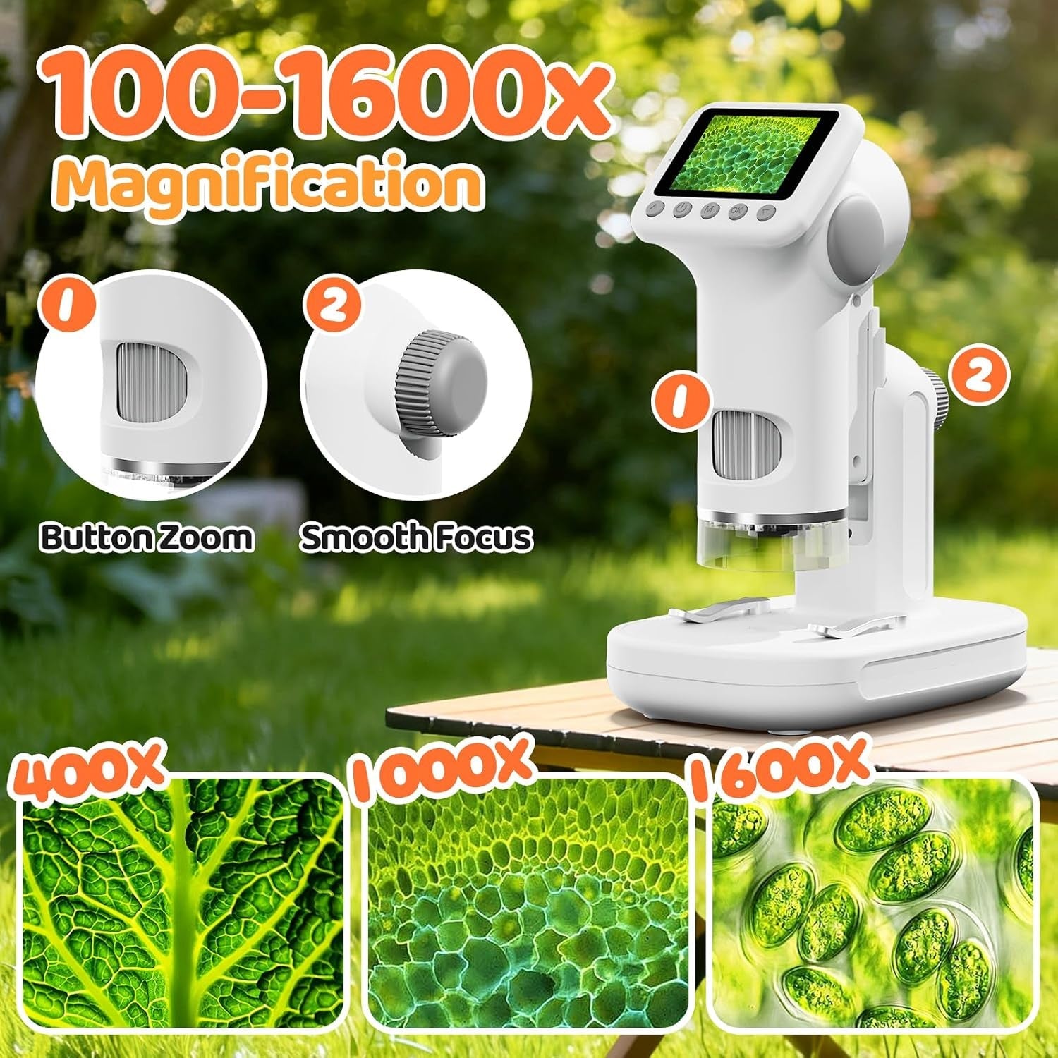Zoofokid Microscope For Kids